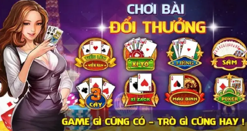 Những game bài được yêu thích nhất tại nhà cái Keobongda