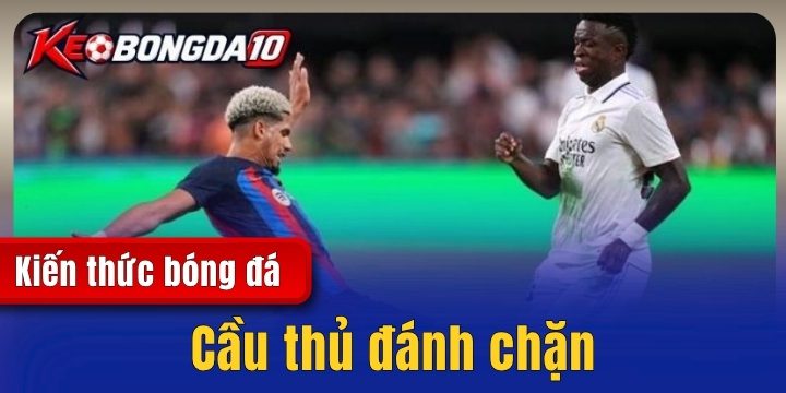 Cầu thủ đánh chặn - Vai trò và trách nhiệm trong đội bóng
