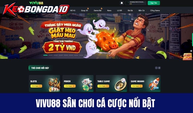 Nhà cái uy tín Vin88 có gì hot?