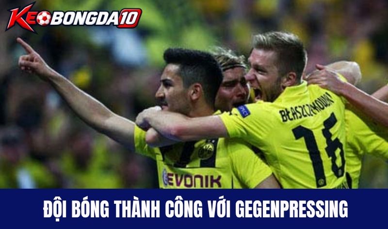 doi bong thanh cong voi phong cach gegenpressing 3 đội bóng thành công với Phong cách gegenpressing