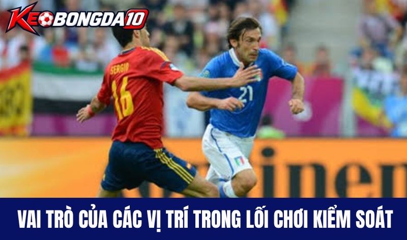 Vai trò của các vị trí trong lối chơi kiểm soát